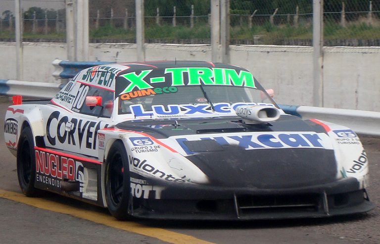 Angelini logró probar antes de la lluvia