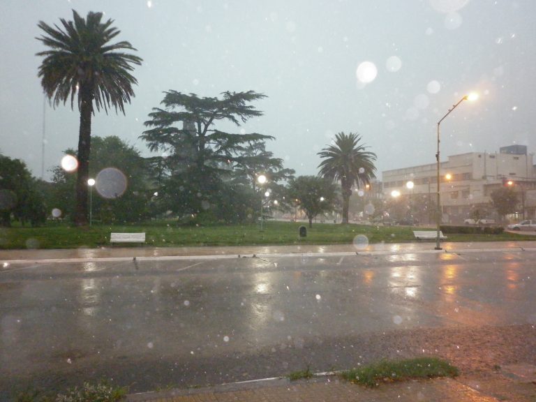 La Lluvia hizo diminuir la temperatura