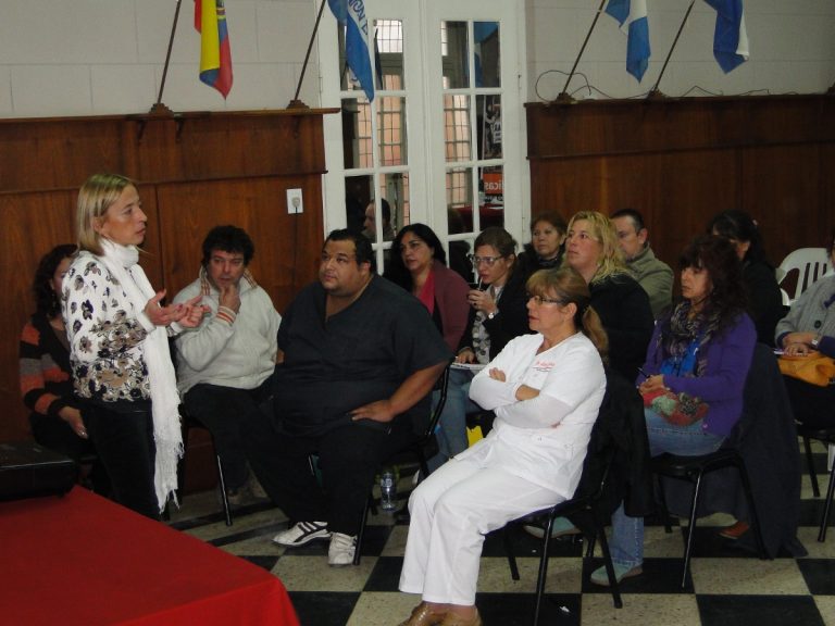 Un jornada con efermeros se realizó en la Comuna Nuevejuliense