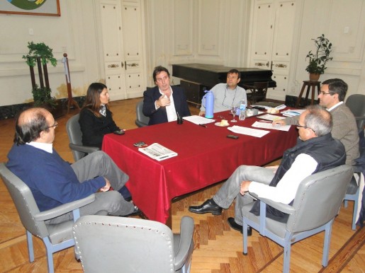 Por el tránsito se reunieron el Jefe de Gabinete y los Jueces de Faltas