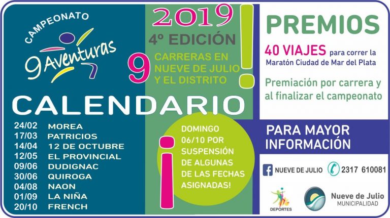 ‘9 Aventuras’, temporada 2019 comienza en febrero