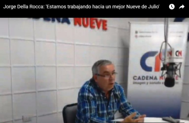 Jorge Della Rocca: ‘Estamos trabajando hacia un mejor Nueve de Julio’