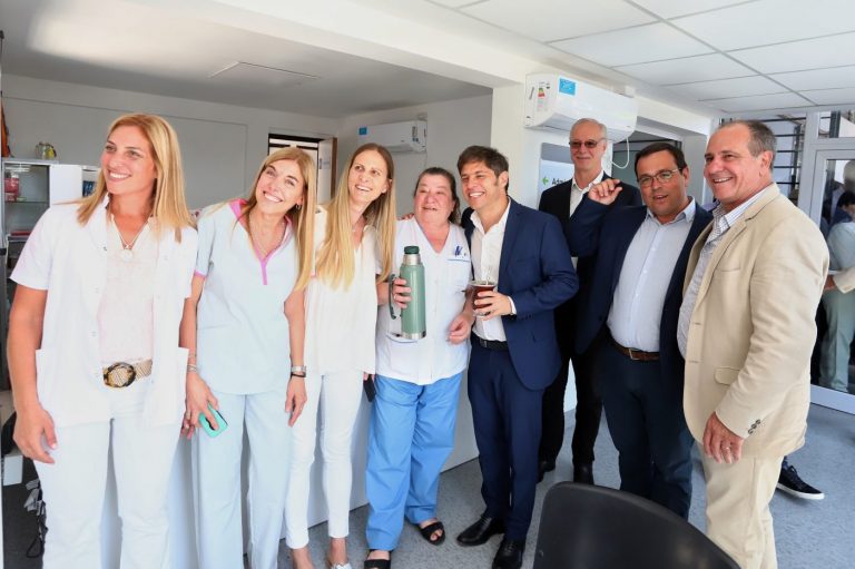 Kicillof en Brandsen: “La salud no es un servicio del Estado, es un derecho”