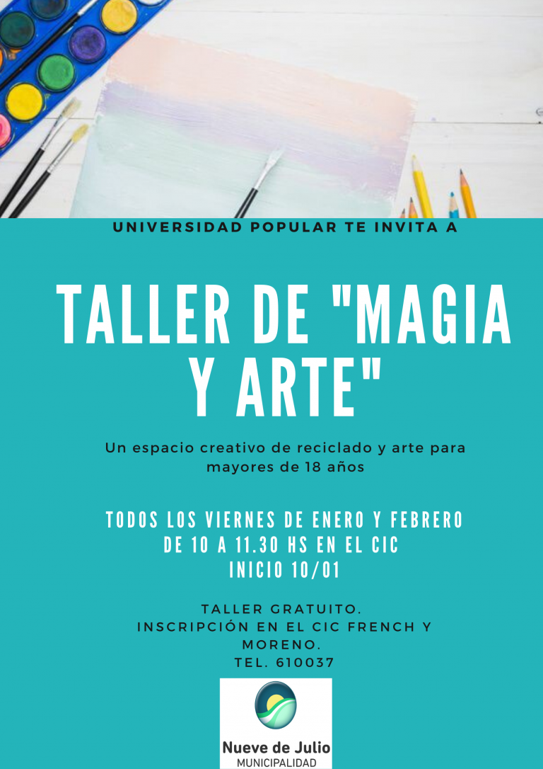 Taller “Magia” y Arte en el Centro Integrador Comunitario