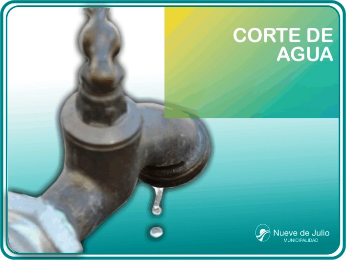 Corte de agua en Ciudad Nueva