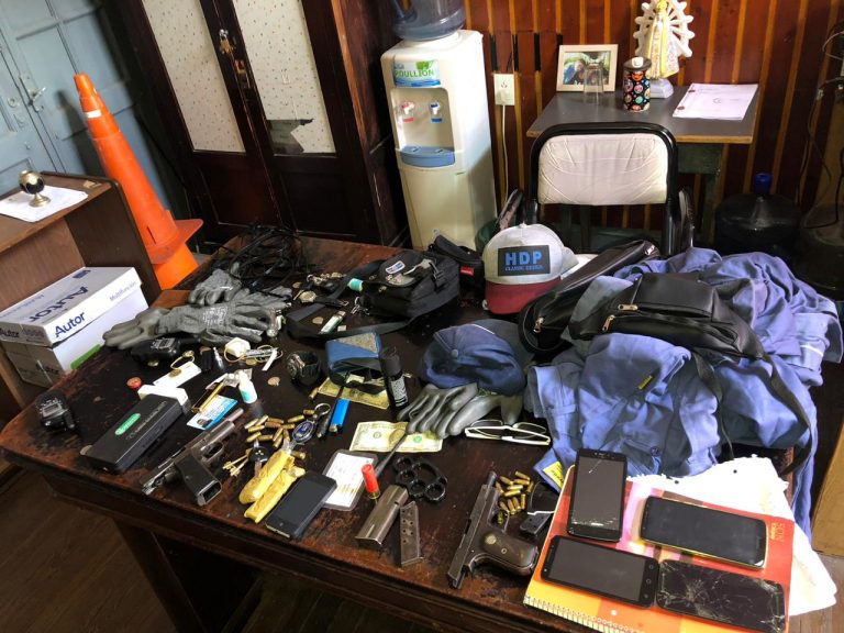 Tres aprehendidos por robos y asociación ilícita