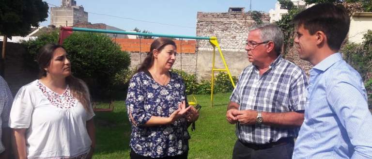 Paolo Barbieri visitó la Casa de Abrigo