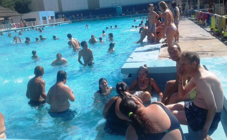 Plena actividad de la Colonia de Vacaciones para personas con discapacidad