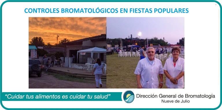 Bromatología realiza controles en las Fiestas Populares