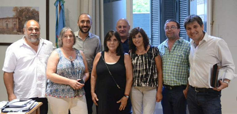 Los concejales del Frente de Todos se reunieron con la Ministra de Gobierno de la provincia de Bs.As