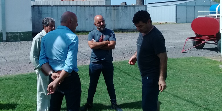 Visita a empresas del interior del partido