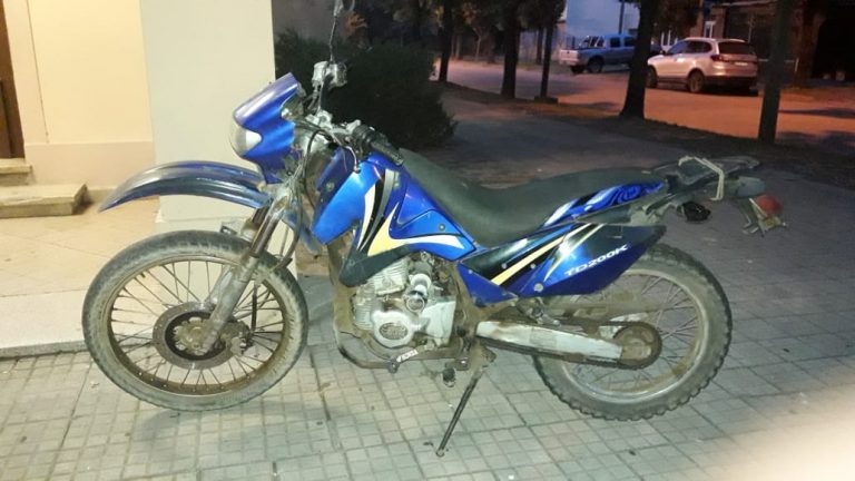 En Alberti se recuperaron dos motos robadas
