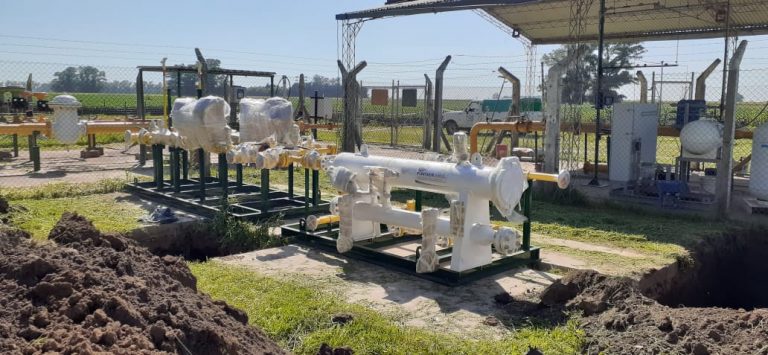 Importante obra para ampliar la capacidad de la red de gas