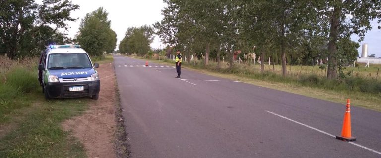 Importante despliegue policial que alcanzó a French y Facundo Quiroga