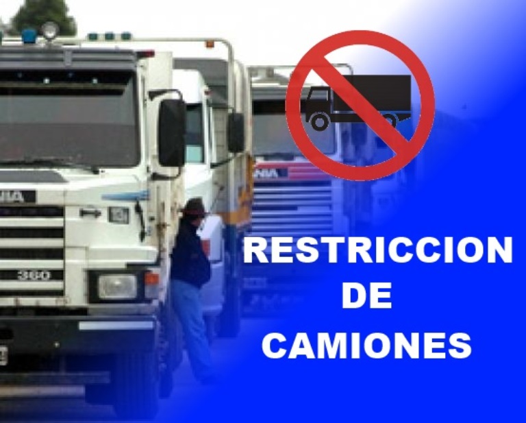 Restringen el tránsito a camiones por rutas bonaerenses el fin de semana
