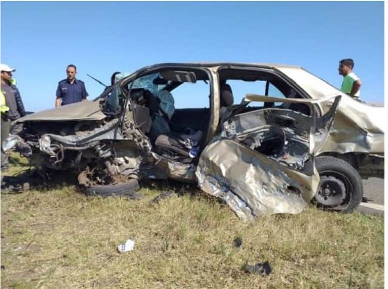 Nuevejulienses protagonizan choque en Ruta 5 cerca de Guanaco
