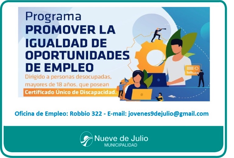Interesante programa para personas con discapacidad