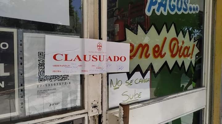 Todos los locales de la Terminal de Ómnibus de Luján fueron clausurados