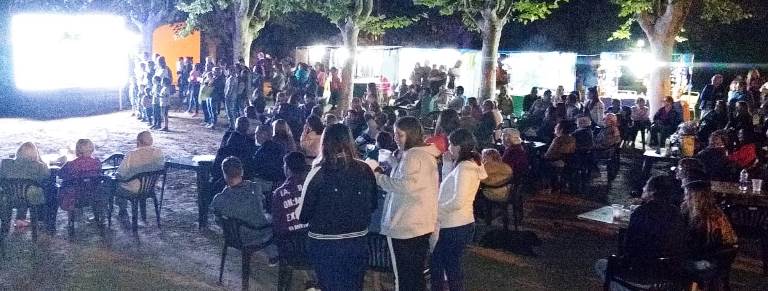 Naón vivió un domingo diferente con la llegada de las kermesses