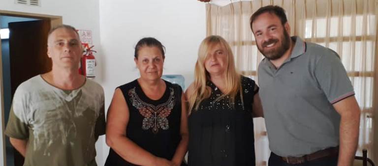 La CEyS realizó un nuevo aporte de mobiliario a instituciones locales
