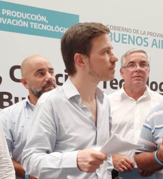 Jorge Della Rocca participó del I Encuentro de Producción, Ciencia y Tecnología de la Provincia