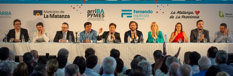 Kicillof presentó “ArriBA PyMES”“Vuelve el crédito productivo a la provincia de Buenos Aires”