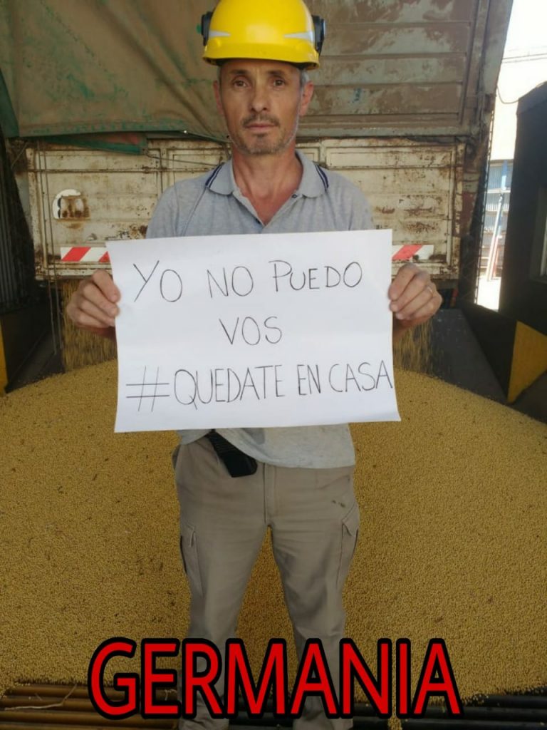 Urgara 9 de Julio se suma a #QuedateEnCasa
