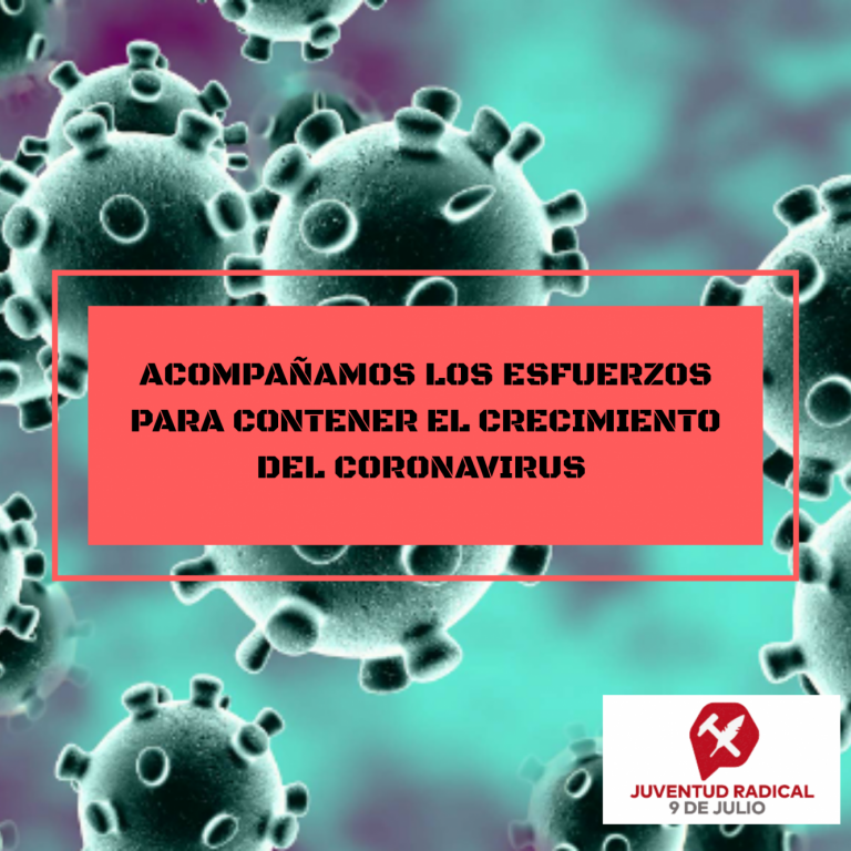 Los argentinos estamos a tiempo de contener la pandemia de coronavirus
