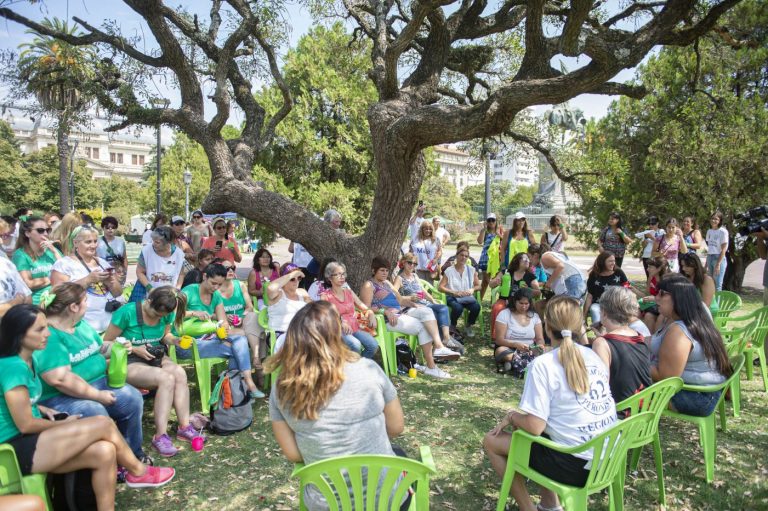Axel Kicillof en el #8M: “Vamos a convertir las luchas de las mujeres en políticas de Estado”