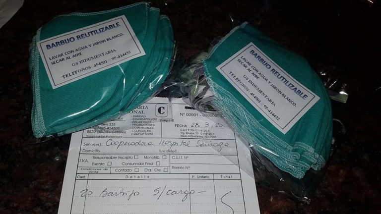 La Cooperadora del Hospital ‘Manuel Arce’ donó insumos al nosocomio de Facundo Quiroga