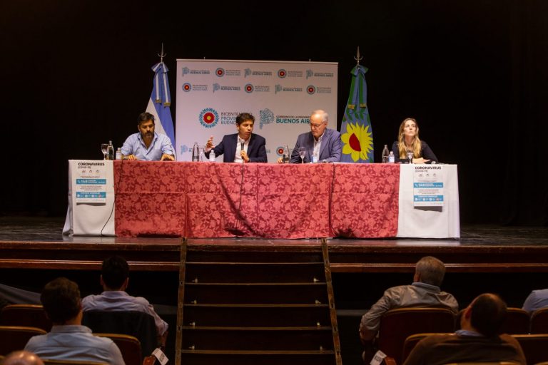 Kicillof con intendentes: “Tenemos que dar el ejemplo de solidaridad y responsabilidad”