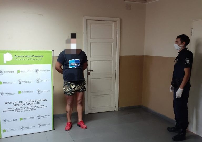En Los Toldos una pareja quedó detenida por incumplir el aislamiento