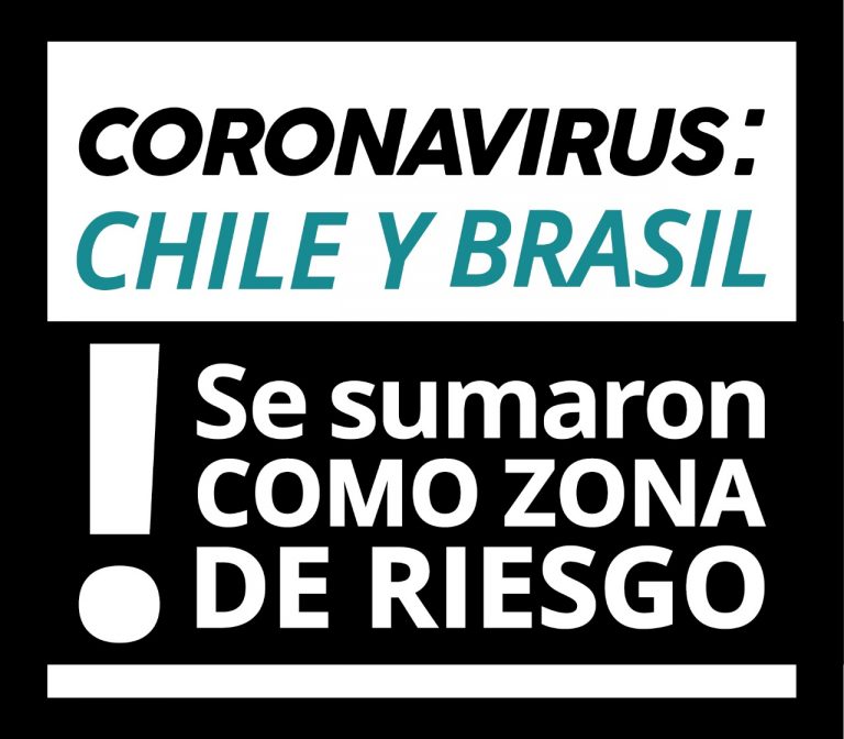 Brasil y Chile se sumaron en la zona de riesgo