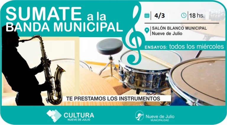 Banda Municipal: Convocatoria Abierta