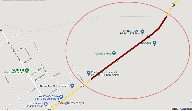 Corte de energía eléctrica programado