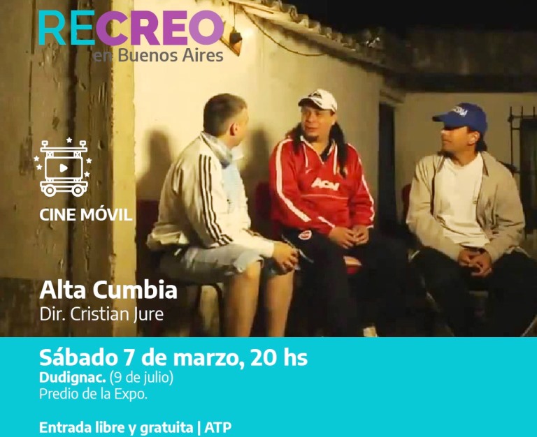 El Programa “ReCreo” llega a Dudignac con su Cine Móvil