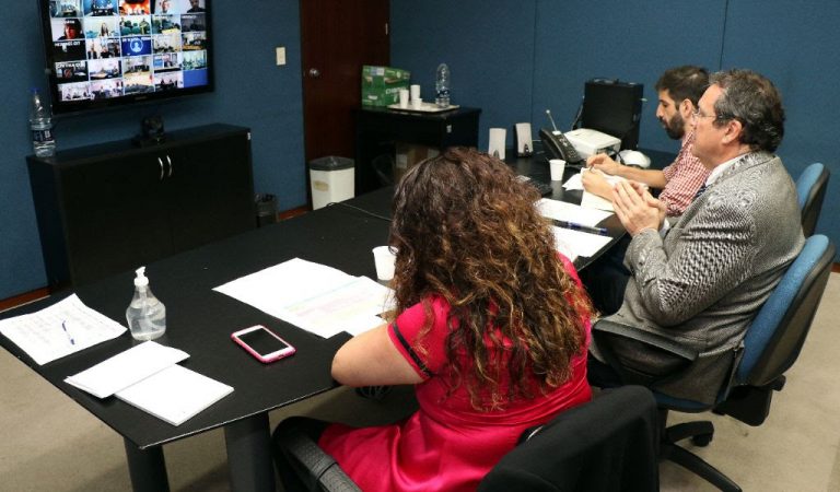 El Ministro de Cultura realizó una teleconferencia con representantes de las provincias