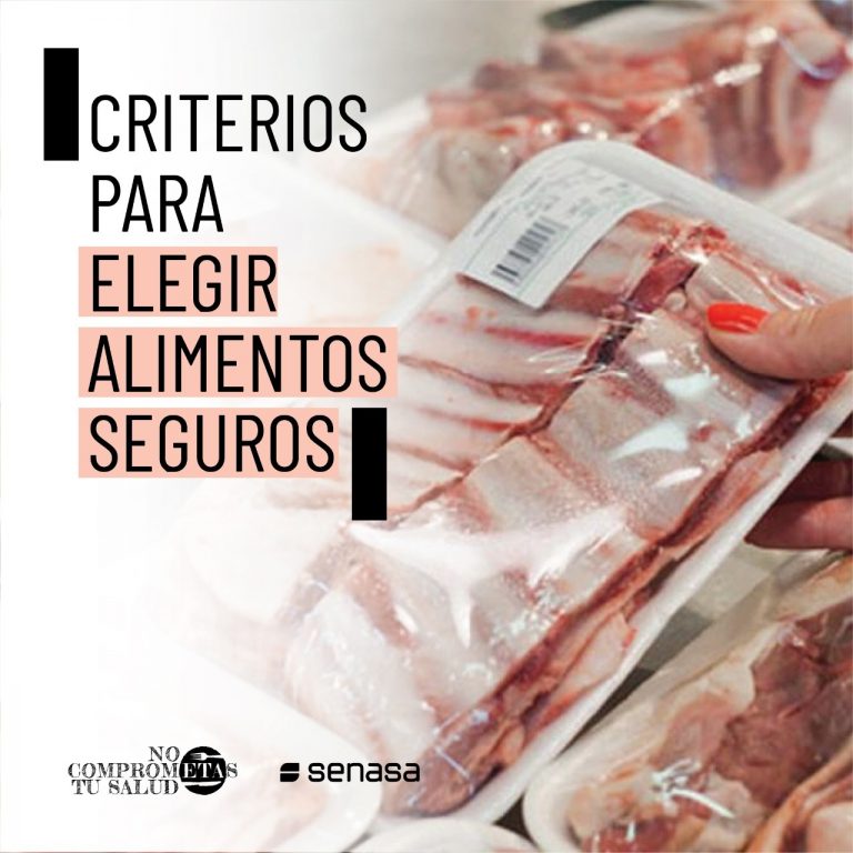 Elección de alimentos seguros que beneficien la salud de cada consumidortu salud