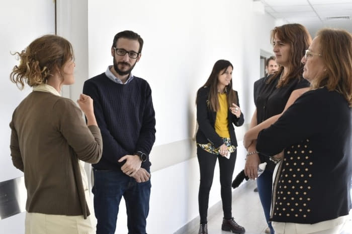El Ministro de Infraestructura y Servicios Públicos bonaerense recorrió el Hospital Julio de Vedia de Nueve de Julio