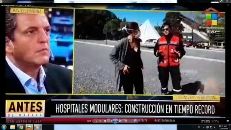 Un quiroguense coordina labores para Hospitales de Campaña en nombre de la Cruz Roja