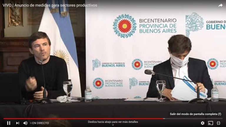 La Provincia presentó seis medidas de impulso para comercios, PyMES y agroindustrias
