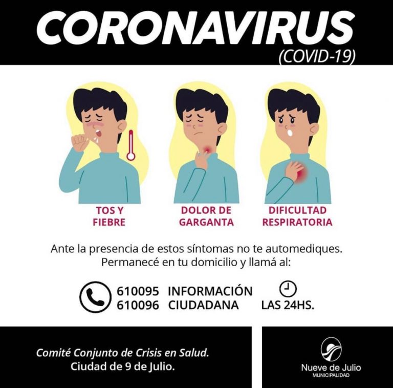Se reiteran las lineas de Información Ciudadana de Nueve de Julio