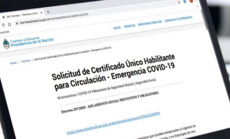 Rige el Certificado Único para Circulación