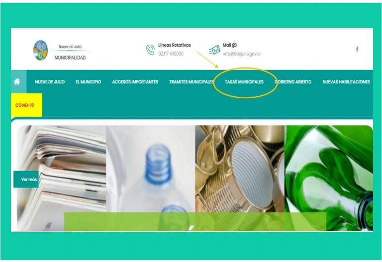En Nueve de Julio se prorroga hasta el 6 de junio el pago de la Tasa Municipal de Servicios Urbanos