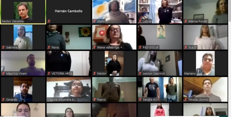 El Centro Educativo de Nivel Secundario 452 de Facundo Quiroga celebró el 25 de Mayo