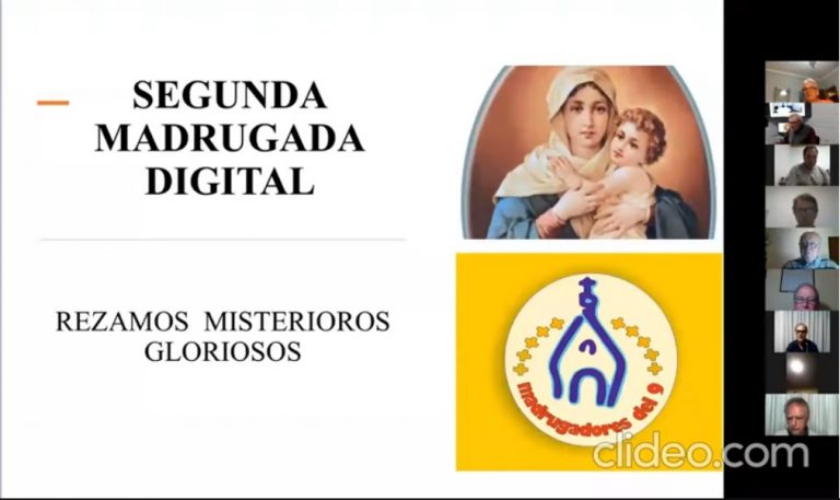 Con una bendición final del obispo de Nueve de Julio rezaron los Madrugadores