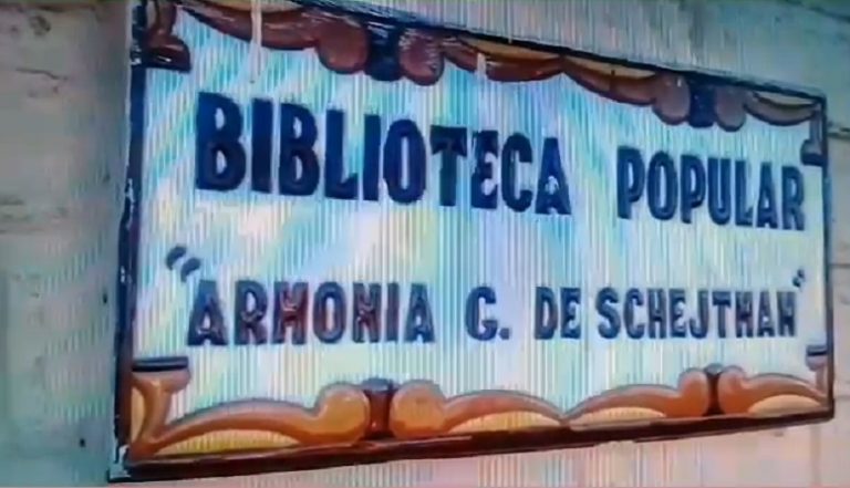 La Biblioteca Popular ‘Armonía Gago de Schejtman’ de Facundo Quiroga cumple 43 años