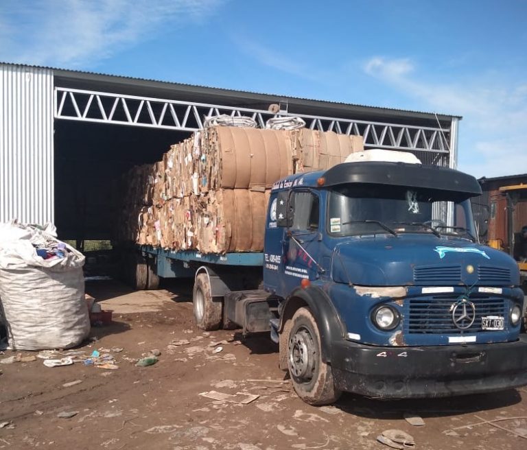 En cuarentena se siguió con el programa de reciclables