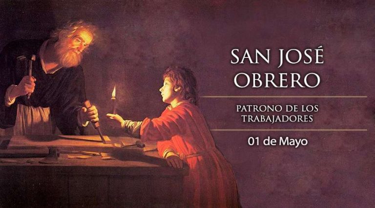 Es la fiesta de San José Obrero, patrono de los trabajadores