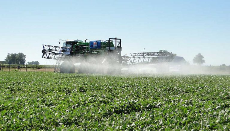 En Gral. Villegas se limita la circulación terrestre de aplicadores de agroquímicos